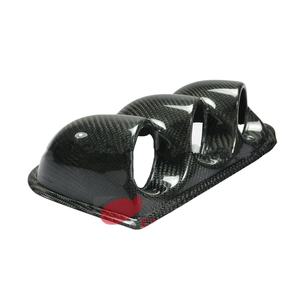 Kit carrosserie CF en fibre de carbone pour 2003-2007 Evolution EVO 7 8 9 RHD <span class=keywords><strong>DASH</strong></span> TRIPLE <span class=keywords><strong>GAUGE</strong></span> POD (52MM(60MM) CT9A - Product Image 2