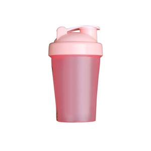 Licuadora de plástico personalizable de 400ml, agitador de proteína en polvo con báscula, taza de agua potable deportiva directa para uso en exteriores - Product Image 5