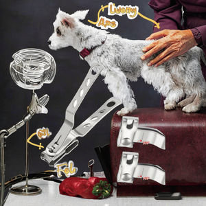 Cortaúñas Giratorio de 360 Grados de Acero Inoxidable con Logotipo Personalizado Sholifas ST-M01094 de Creative Surgical para Uñas Gruesas de Hombre - Product Image 3