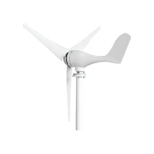 Turbine éolienne verticale en acier inoxydable 12v/24v, triangulaire, double épaisseur sur le réseau