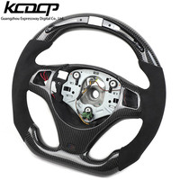 Volant en Fibre de Carbone avec Écran LED Compatible BMW Séries 1 2 3 4 E90 E92 E93 M3 E84 E87 E89