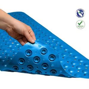 Skymoving facile à nettoyer en plastique salle de bain douche tapis de sol Super aspiration Long tapis de baignoire PVC Spa bain anti-dérapant tapis de douche tapis - Product Image 1