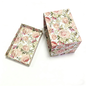 Boîtes en papier rigide écologiques et recyclables personnalisées avec gaufrage et doublure en mousse pour les cadeaux <span class=keywords><strong>de</strong></span> mariage, les cadeaux pour demoiselles d'honneur, les sachets <span class=keywords><strong>de</strong></span> thé - Product Image 4