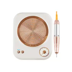 Draadloze Oplaadbare Nagel Stofafscheider 80W Manicure Stofzuiger Met Filter (Geen Behoefte Stof Verzamelen Zak)