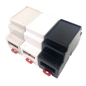 Vange DIN-Schienen-Projektbox <span class=keywords><strong>88</strong></span>*37*59mm ABS-Kunststoff Anschlussdose PCB-Gehäuse - Product Image 1
