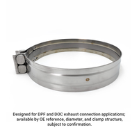 Parti di camion A0039955101 A0004921680 A0009957033 DPF Kit di morsetto per filtro antiparticolato Diesel Detroit