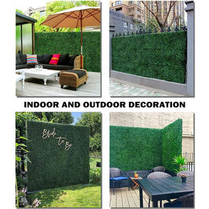 Haies artificielles d'intérieur/fausses haies de <span class=keywords><strong>buis</strong></span>/haies de division de pièce métal fer Pvc enduit taille personnalisée panneau de clôture de protection - Product Image 6