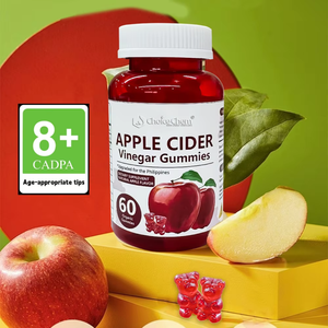 Etiqueta privada Fruity <span class=keywords><strong>Skny</strong></span> Vinagre de sidra de manzana Suplementos de gomitas Limpieza de desintoxicación en embalaje de botella - Product Image 2