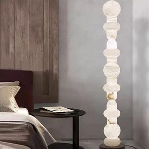 Nuova Lampada da Terra in Marmo Spagnolo, Lusso Moderno, Decorazione di Design per Soggiorno, Divano, Camera da Letto, Villa di Lusso - Product Image 1