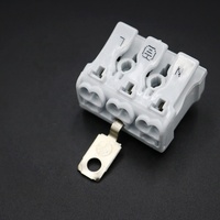 Accessoires pour pièces d'éclairage, bornier électrique, 2, 3, 4, 5 voies, connecteur rapide à ressort, bornier à vis à 12 broches
