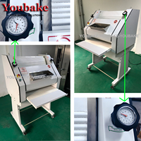 Équipement de cuisson de pain à long bâton commercial rouleau de 750 mm faisant la machine diviseur français pain baguette mouleur de pâte