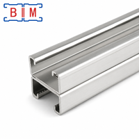 Profilé en C renforcé en acier au carbone 41x21, norme ASTM, taille personnalisée, pour charpente d'usine alimentaire avec service de découpe
