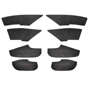Panel de Puerta de Cuero para Mazda3 2014-2018, Kit de Renovación Interior de Microfibra Auténtica - Product Image 4