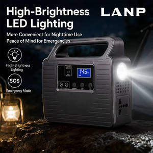 Estación <span class=keywords><strong>de</strong></span> Energía Portátil <span class=keywords><strong>de</strong></span> 200W con <span class=keywords><strong>Onda</strong></span> Sinusoidal Modificada, 128WH, Generador Solar <span class=keywords><strong>de</strong></span> Respaldo (Panel Solar Opcional) para Acampar al Aire Libre y Uso Doméstico - Product Image 5