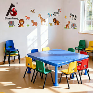 เก้าอี้พลาสติก PP สีสันสดใส พร้อมที่นั่งตามหลักสรีรศาสตร์ สำหรับการใช้งานอเนกประสงค์ในโรงเรียนอนุบาล ศูนย์ดูแลเด็ก และการเรียนที่บ้าน - Product Image 1