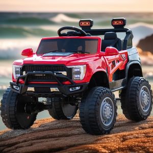 Unisex a quattro ruote giocattolo elettrico per bambini con ricarica batteria telecomando per 5-7 anni di plastica resistente per bambini - Product Image 5