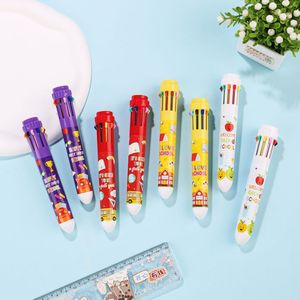 Stylo rétractable multicolore 0,7 mm pour le <span class=keywords><strong>bureau</strong></span> et l'école - Issu de sources durables - Product Image 2
