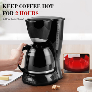 Cafetera de goteo de bajo consumo con filtro permanente tipo cono y palanca para cápsulas de café - Product Image 5