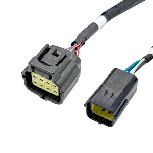 Faisceau de câblage ECU automobile 500 mm, isolation PVC, connecteur adaptateur à âme en cuivre, IP20, 12V - Product Image 3