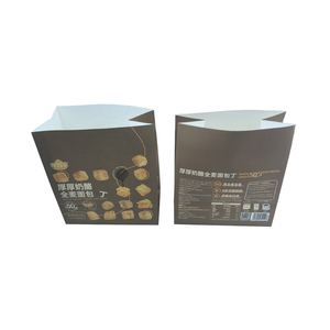 Sacchetto di <span class=keywords><strong>Carta</strong></span> Ecologico in Pelle Bovina Bianca 150g con Design del Logo Personalizzato per il Tuo Prodotto - Product Image 1