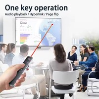 Nuevo Lápiz Digital con Pantalla Multimedia para Pasar Páginas, Presentación PPT, USB, USB 2.4GHz, Puntero PowerPoint