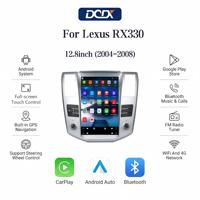 Radio para Auto con Pantalla Vertical de 12.8 Pulgadas (2004-2008) para Lexus RX300 RX330 RX350 RX400h, con Sistema Multimedia Inalámbrico Android Auto y CarPlay