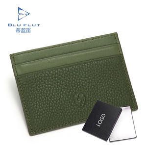 Cartera Delgada con Bloqueo RFID para Mujer/Hombre Bal Manent, Cartera de Cuero Genuino de Lujo para Negocios, Tarjetero con Clip, Porta Tarjetas de Crédito Personalizado - Product Image 2