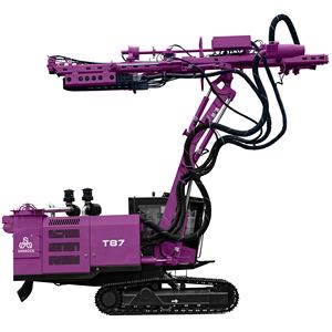 Foreuse à marteaux rotatifs pour forage de puits dans roches dures, équipement de forage minier sur chenilles - Product Image 2