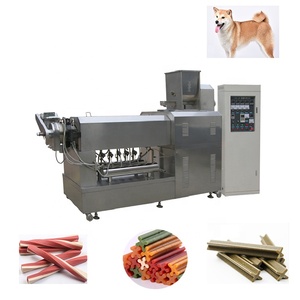 Máquina extrusora de aperitivos orgánicos para mascotas completamente automática para masticar y limpiar los dientes para perros - Product Image 3
