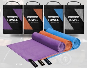 Serviette de sport en microfibre à séchage rapide, personnalisable avec logo, idéale pour le voyage et le fitness - Product Image 6