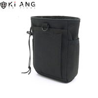 Nouvelle pochette tactique de chasse MOLLE à cordon de serrage pour chargeur, sac banane étanche réglable pour ceinture