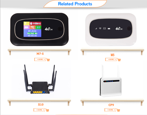 โมเด็ม Qualcom ชิป150ไร้สาย,เราเตอร์มือถือความเร็วสูง CAT4 Mbps <span class=keywords><strong>4G</strong></span> Mifis LTE ขนาดกระเป๋า9207 - Product Image 3