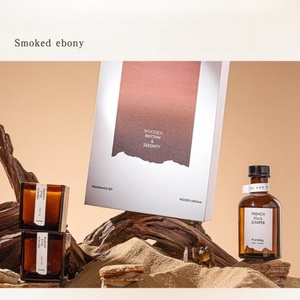 Scatola regalo di <span class=keywords><strong>candela</strong></span> profumata per aromaterapia di lusso fatto a mano per interni <span class=keywords><strong>diffusore</strong></span> di olio essenziale personalizzato di lunga durata per il ringraziamento - Product Image 6