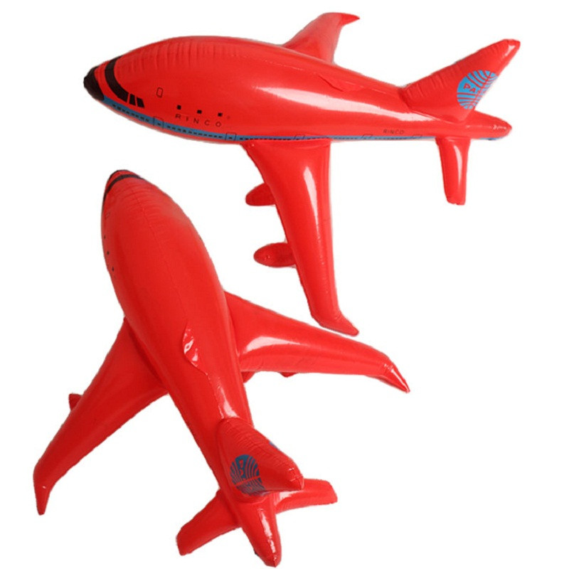 Avión Inflable Gigante De 118 Pulgadas (300 Cm) – Juguete Realista De PVC Para Niños, Decoración Educativa Para Jardín Y Fiestas