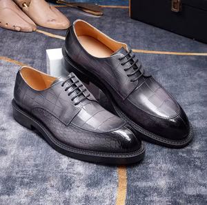 Zapatos de cuero para hombre cómodos, antideslizantes, transpirables y casuales. Zapatos de cuero genuino para hombre. - Product Image 2