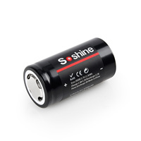 Baterai Isi Ulang Sel 26500, 3.7V 3200mAh Li-ion - 2 Buah (Paket isi 1)
