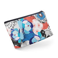 Pochette de maquillage de style moderne, imprimé lapin de dessin animé personnalisé, tissu léger, trousse de toilette multifonctionnelle, sac cosmétique, cadeau