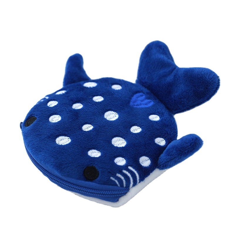 Wholesale Cartoon Plush Coin Whale Shark