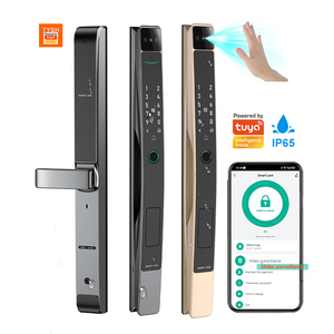 Tysh ngoài trời an ninh thông minh khóa cửa trước máy ảnh kỹ thuật số doorlock với nhôm & hợp kim kẽm tuya khóa thông minh - Product Image 1