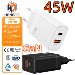Adaptateur PD QC PPS Chargeur de télé<span class=keywords><strong>phone</strong></span> portable universel portable Pd3.1 Chargeur puissant avec port Type C 45w Chargeur USB A C - Product Image 1