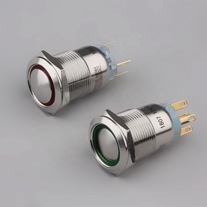 瞬間的なプッシュボタンスイッチ12V/24VLEDライトオン/オフスイッチ、一般的なプッシュボタンスイッチ用 - Product Image 3