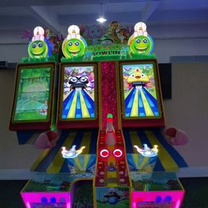 2024 New Adventure <b>Bowling</b> Double Children Paradise Coin-Operated Game Machine Game Hall Video Game City Entertainment Equipment - Product Image 3