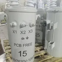 Transformateur monophasé 220v 100kva de type auto-protection à structure raisonnable