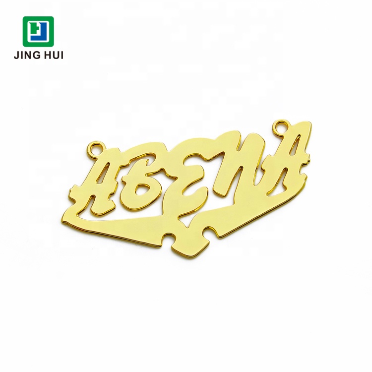 Environmental Custom Brand Engraved Metal Logo Tag Gravure Printed Nameplate