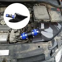 Installation OEM de boîte à air d'admission d'air en fibre de carbone EDDY pour Volkswagen Golf MK6 1.4T 08 ~ 13 conçue avec numérisée en 3D