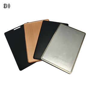 <span class=keywords><strong>Carte</strong></span> d'identité NFC personnalisée en métal, <span class=keywords><strong>carte</strong></span> NFC en acier inoxydable, <span class=keywords><strong>carte</strong></span> <span class=keywords><strong>de</strong></span> crédit en métal, couleurs disponibles : noir brossé/argent/or - Product Image 4