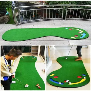Indoor/Outdoor Golf Putting Green Mat Voor Training Hulpapparatuur Voor Golfbaan