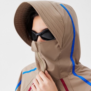 Veste de randonnée légère résistante aux UV UPF50, veste anti-soleil à manches longues pour femmes, Jas Baju Lengan Panjang Babae Na Magaan - Product Image 5