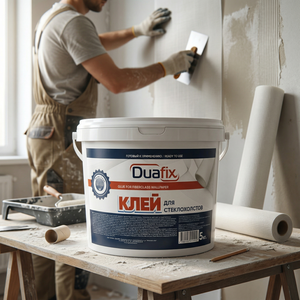 Glass Fiber Mesh Adhesive 5kg High Bond Wall Reinforcement <b>Glue</b> for Plaster and Ceilings Duafix - Product Image 2