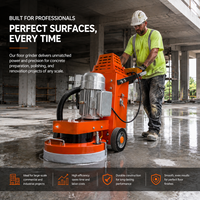 Rectifieuse de Sols en Béton Xinwo 400 avec Moteur à Haute Efficacité pour Ponçage et Polissage